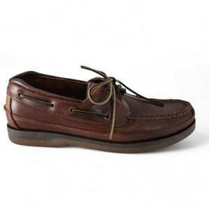 SPERRY Top sider Leather Boat Shoes Brown Size 11m